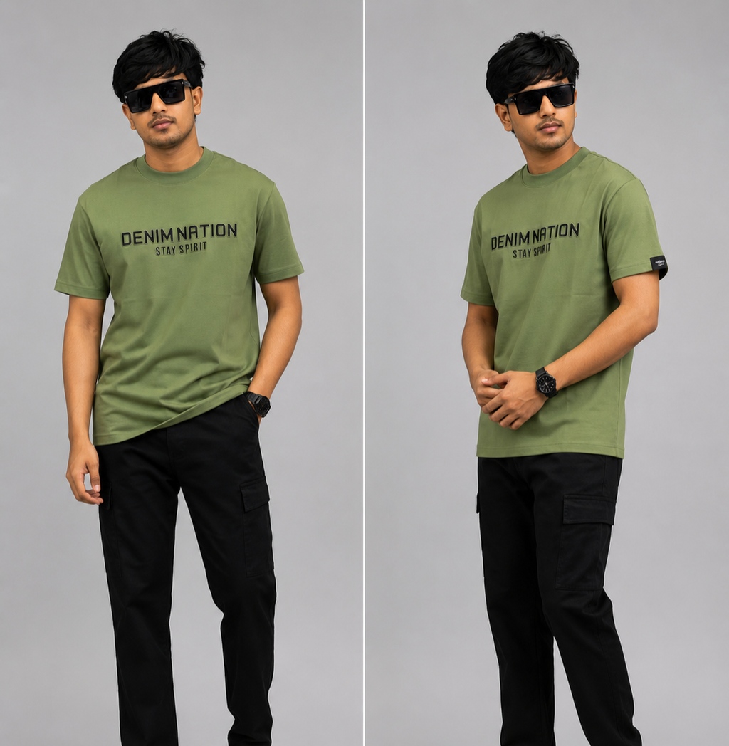 VASTRA Men’s Fashion Printed T-Shirt | Premium Round Neck Casual Wear