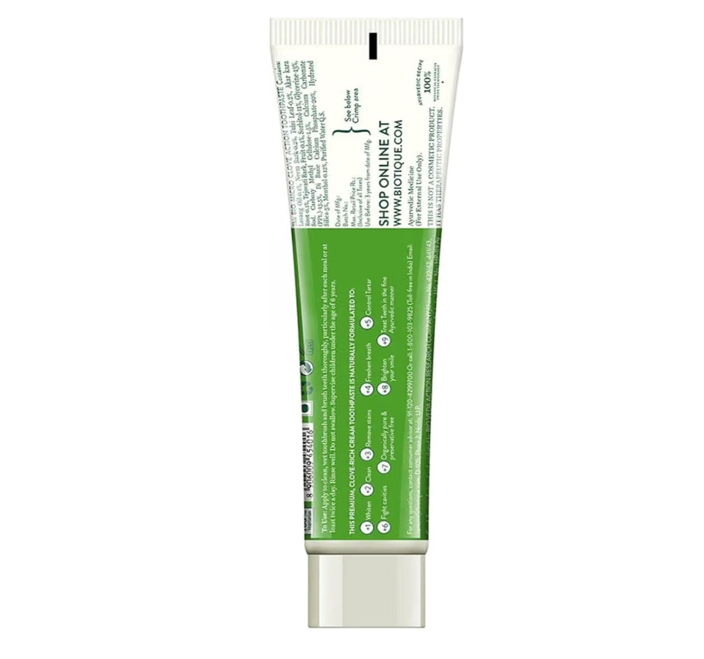Biotiquee 3 Complete Care Toothpaste (140gm)