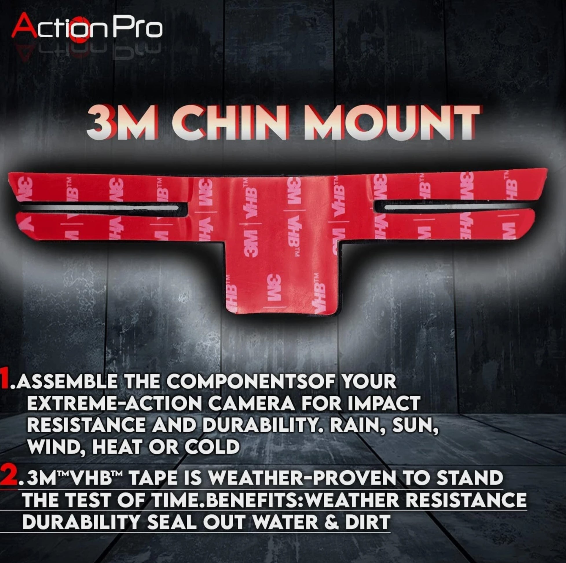 Action Pro Helmet Grip Camera & Mobile Mount