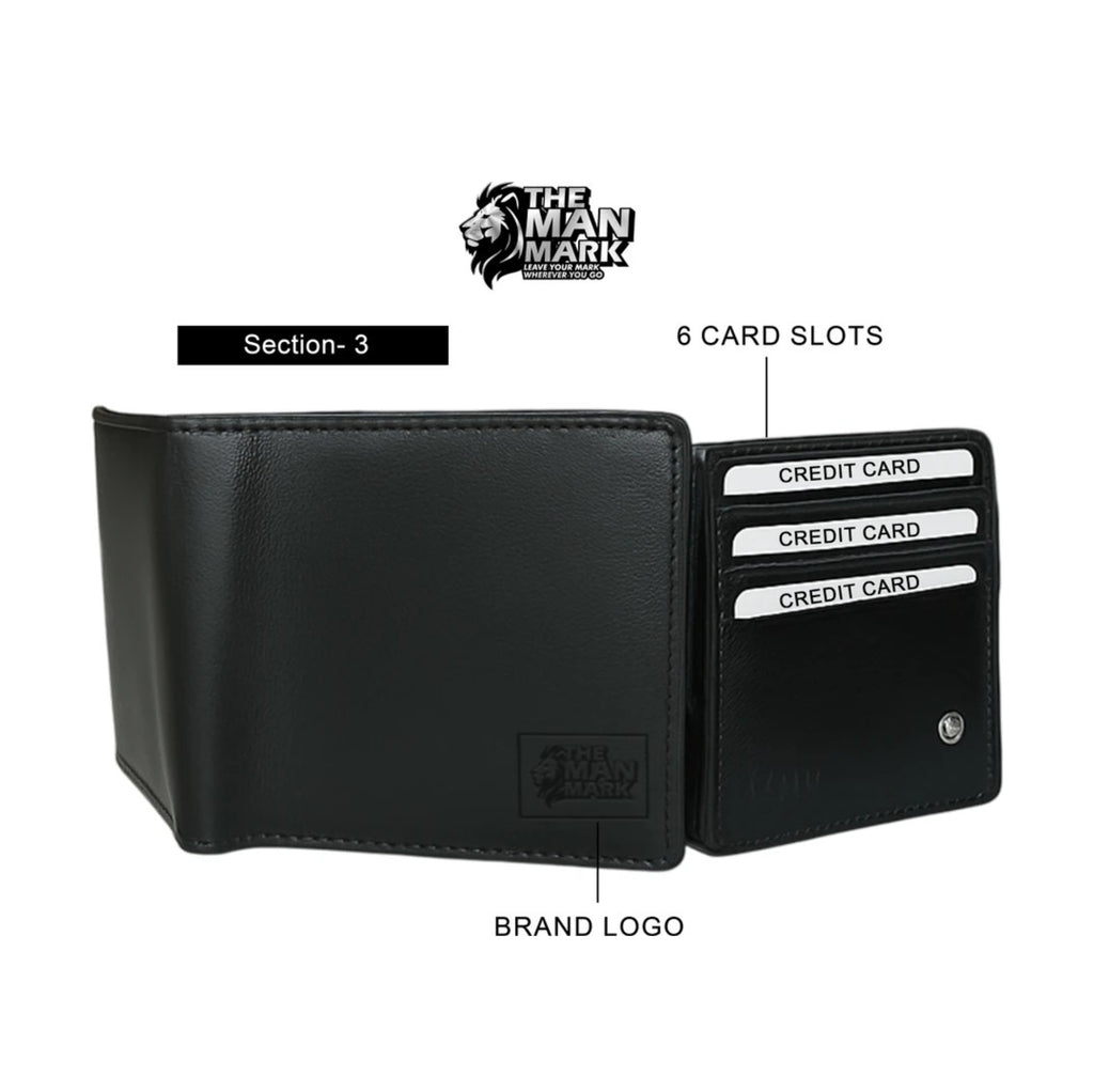 The Man Marke Money Wallet For Men ( Leather )