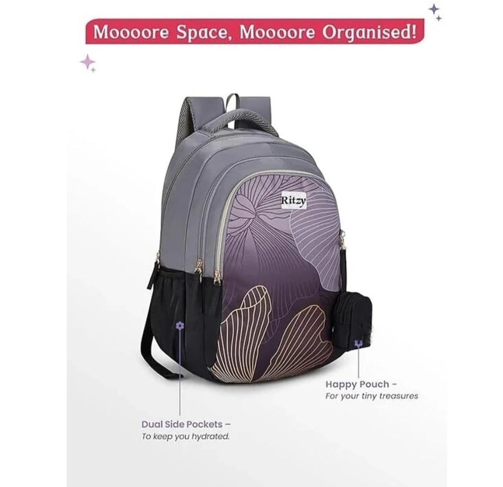 RITZY 36 L Girls & Women For School Bag