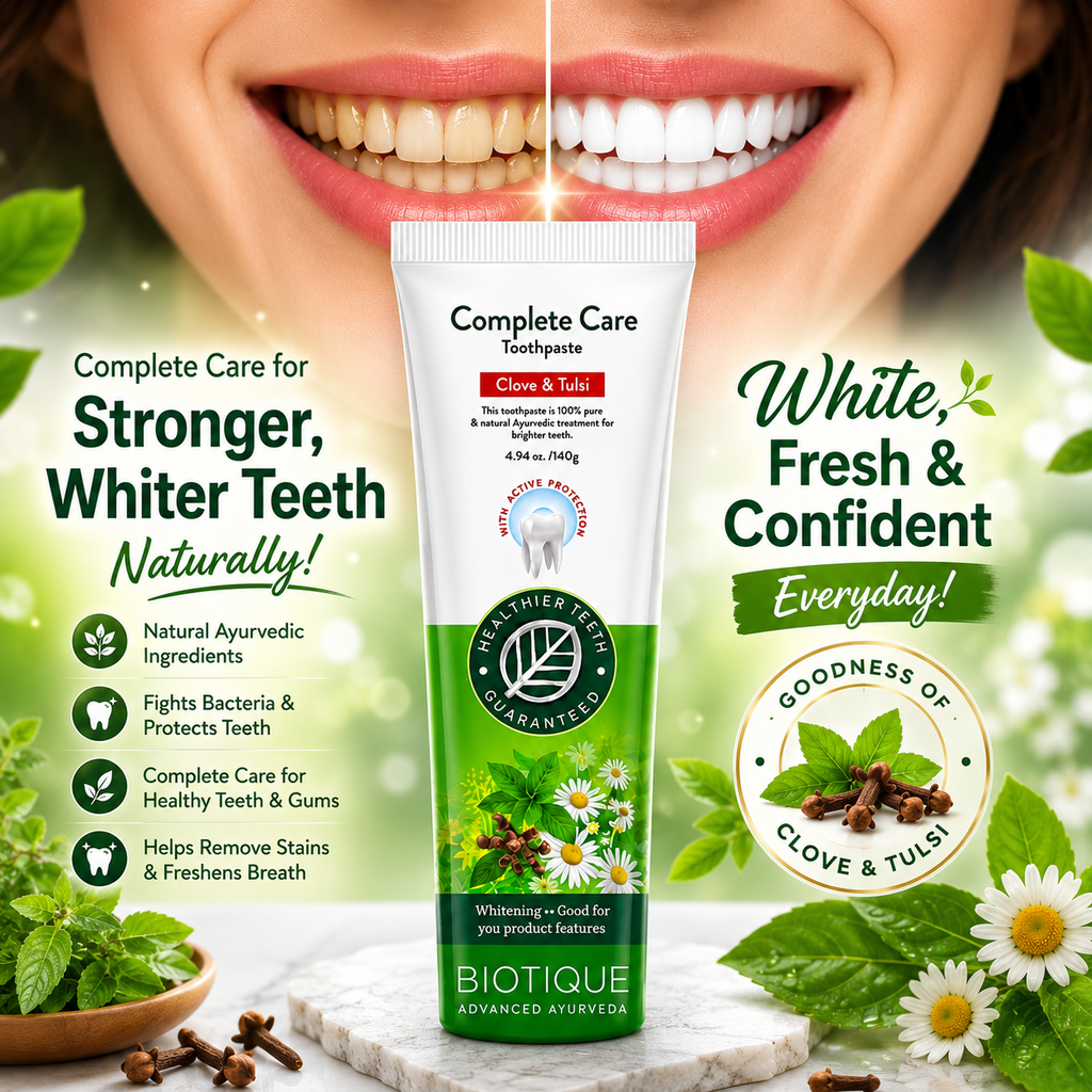 Biotiquee 3 Complete Care Toothpaste (140gm)